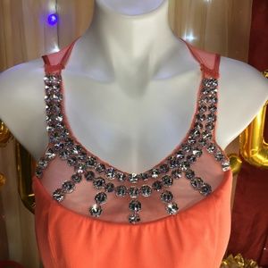 RUBY ROX MELON DRESS SZ 11